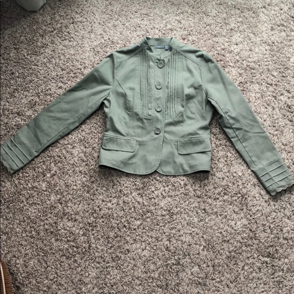 Apt 9 Olive Green Dress Jacket size medium